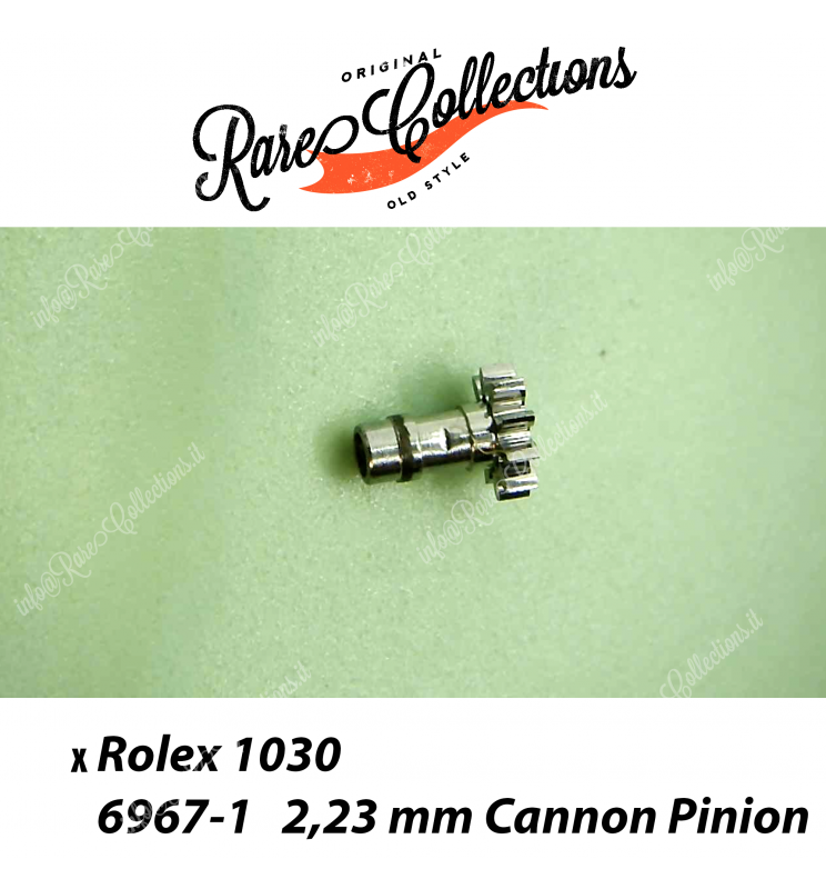USED Usato Rolex 1030 1036 6967 Cannon Pinion 2,23 mm Ricambio Usato