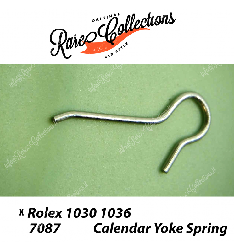 USED Usato Rolex 1030 1036 7087 Calendar Yoke Spring Ricambio Usato