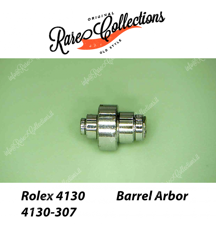 NEW Nuovo Rolex 4130-307 Arbor Bariletto Perno Bariletto Barrel NEW Nuovo Rolex 4130-307 Arbor Bariletto Perno Bariletto Barrel