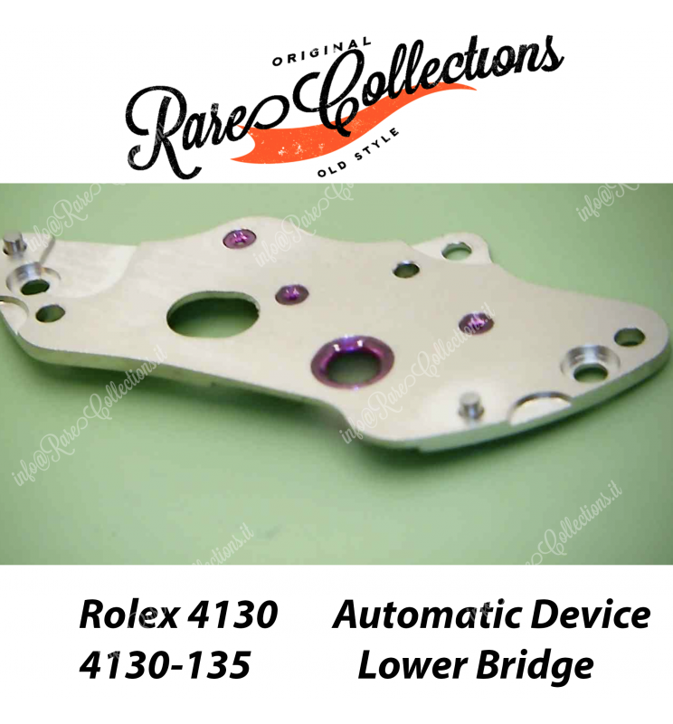 NEW Nuovo Rolex Daytona 4130-135 Automatic Device Lower Bridge Automatico Ponte inferiore