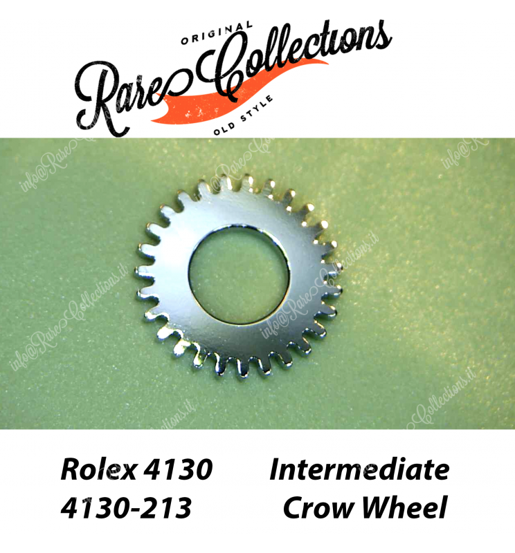 NEW Nuovo Rolex Daytona 4130-213 Intermediate Crow Wheel Ruota Corona