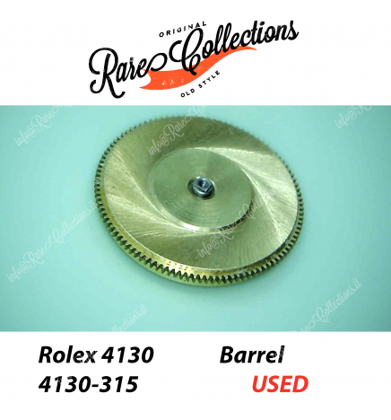 USED Usato Rolex Daytona 4130-315 Barrel With Arbor and Mainspring Bariletto