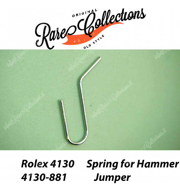 NEW Nuovo Rolex Daytona 4130-881 Spring for Hammer Jumper Molla Scatto Martello