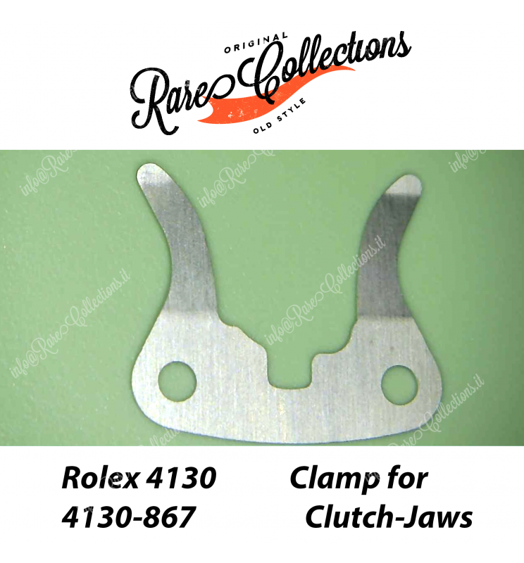 NEW Nuovo Rolex Daytona 4130-867 Clamp for Clutch Jaws Molla Appoggio Pinze NEW Nuovo Rolex Daytona 4130-867 Clamp for Clutch Jaws Molla Appoggio Pinze