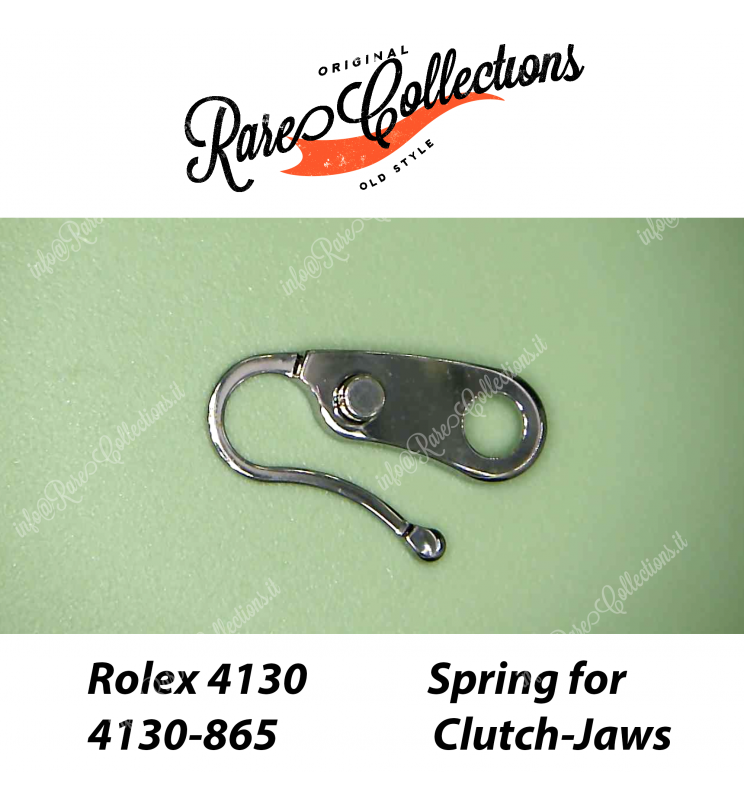 NEW Nuovo Rolex Daytona 4130-865 Clutch Jaw Spring Molla Pinze Innesto NEW Nuovo Rolex Daytona 4130-865 Clutch Jaw Spring Molla Pinze Innesto