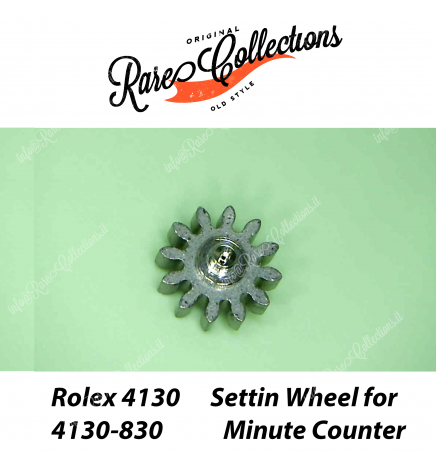 NEW Nuovo Rolex Daytona 4130-830 Setting Wheel For Minute Counters Ruota Regolazione