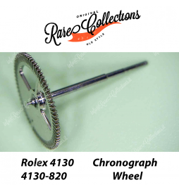 NEW Nuovo Rolex Daytona 4130-820 Chronograph Wheel Ruota del Cronografo Silver