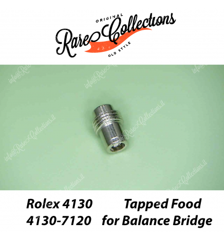NEW Nuovo Rolex Daytona 4130-7120 Tapped Foot of Balance Bridge Piedino Ponte