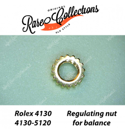 NEW Nuovo Rolex Daytona 4130-5120 Regulating nut for Balance Ricambio