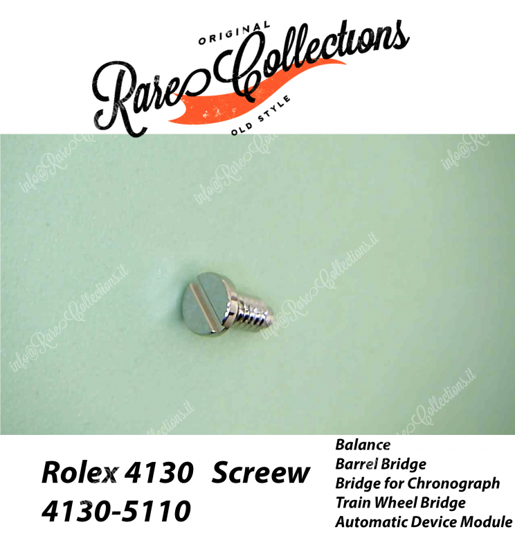 NEW Nuovo Rolex Daytona 4130-5110 Vite Screw