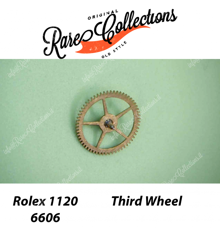 Used Rolex 1120 6606 Third Wheel Ricambio Terza Ruota