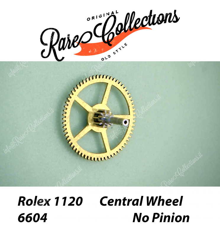 USED Used Rolex 1120 6604 Central Wheel No Pinion Ricambio Ruota Centrale