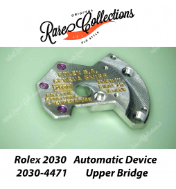 NEW Nuovo Rolex Wheel 2030 4471 Automatic Device Upper Bridge Ponte Superiore