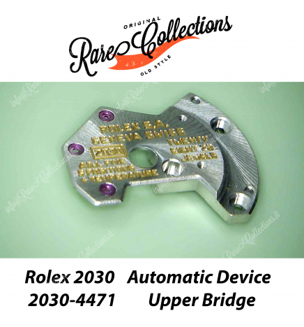 NEW Nuovo Rolex Wheel 2030 4471 Automatic Device Upper Bridge Ponte Superiore