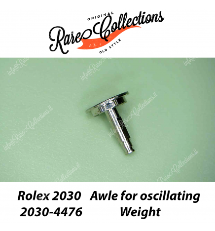 NEW Nuovo Rolex Wheel 2030 4476 Axle for Oscillating Weight Perno Massa