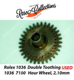 USED Usato Rolex 1036 1066 7100 Double Toothing Hour Wheel 2,10mm 6542