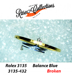 BROKEN sistemare Balance Bilanciere Completo 3135-432 Parachrom blu