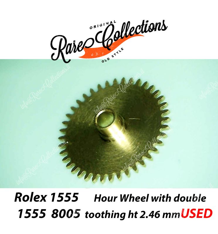 USED per Rolex 1555 1556 8005 Day Date1803 Hour wheel with double toothing USATO