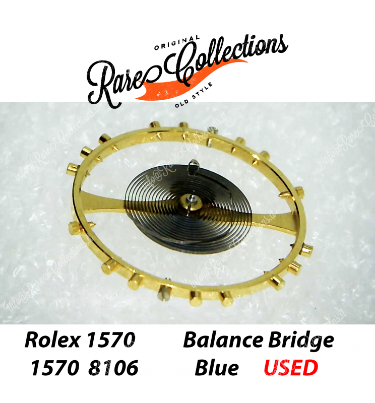 USED Usato Bilanciere Completo 1570-8106 Balance BLU