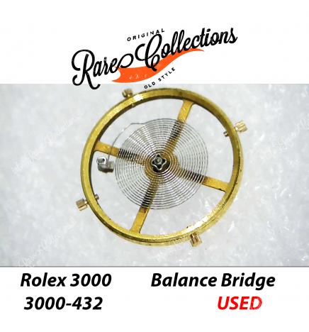 USED Usato Rolex 3000-432 Balance Grigio Grey Bilanciere Ricambio