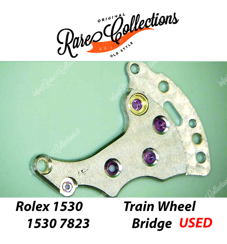 Rolex 1530 Train Wheel Bridge Ponte Ruotismo 7823 Usata 1