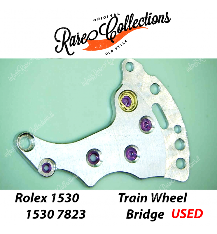 Rolex 1530 Train Wheel Bridge Ponte Ruotismo 7823 Usata 3 Rolex 1530 Train Wheel Bridge Ponte Ruotismo 7823 Usata 3