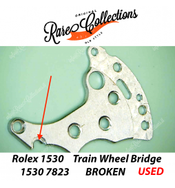 Rolex 1530 Train Wheel Bridge Ponte Ruotismo 7823 Usata 5 ROTTO