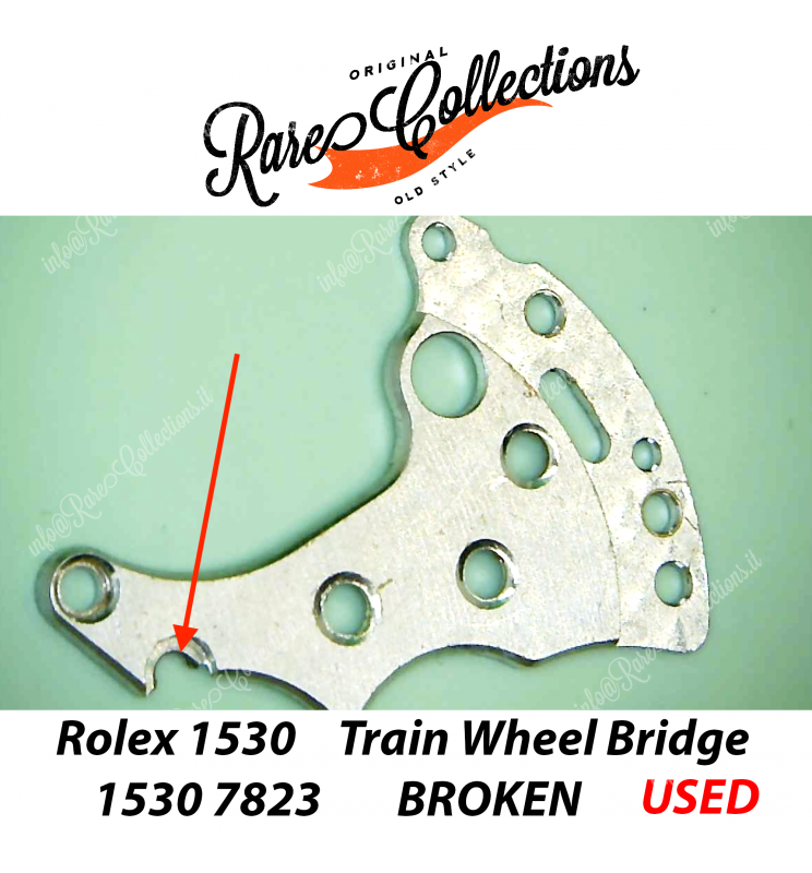 Rolex 1530 Train Wheel Bridge Ponte Ruotismo 7823 Usata 5 ROTTO Rolex 1530 Train Wheel Bridge Ponte Ruotismo 7823 Usata 5 ROTTO