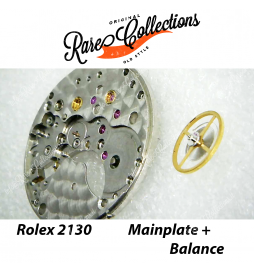 Rolex 2130-100 MainPlate Main Plate Piastra Platina + Balance Bilanciere