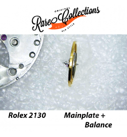 Rolex 2130-100 MainPlate Main Plate Piastra Platina + Balance Bilanciere