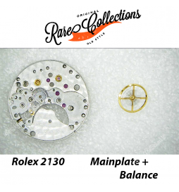 Rolex 2130-100 MainPlate Main Plate Piastra Platina + Balance Bilanciere