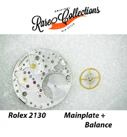 Rolex 2130-100 MainPlate Main Plate Piastra Platina + Balance Bilanciere