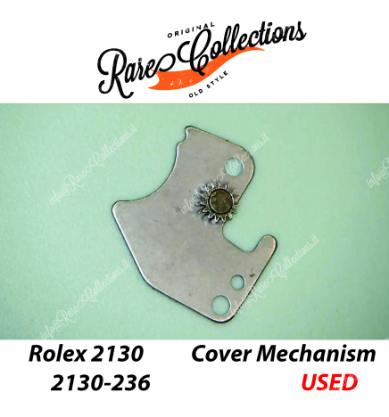 USED Usato Rolex 2130-236 Mechanism cover Mounted Coperchio meccanismo montato