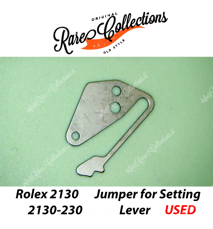 USED Usato Rolex 2130-230 Setting Lever Jumper Ponte Ricambio