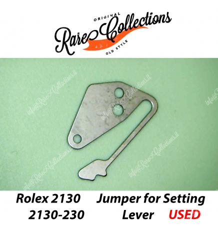 USED Usato Rolex 2130-230 Setting Lever Jumper Ponte Ricambio
