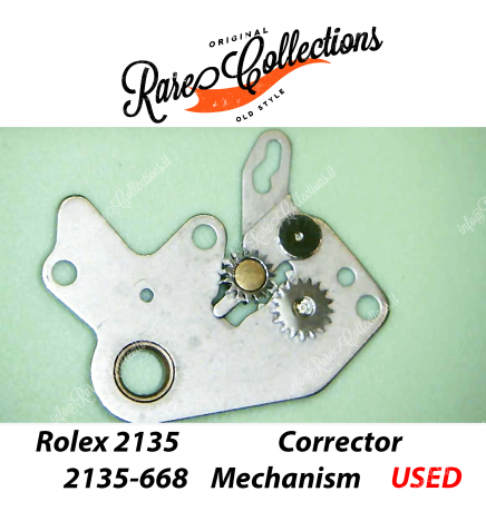USED Usato Rolex 2135-668 Mechanism cover Mounted Coperchio meccanismo montato