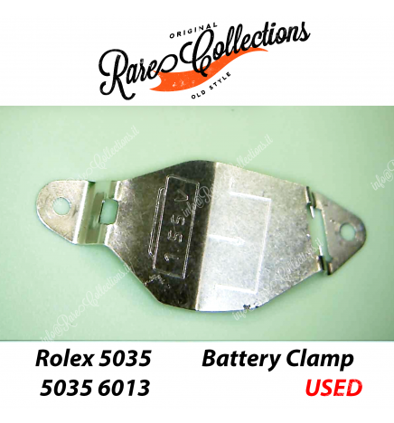 USED Usato Rolex 5035-6013 Battery Clamp Copertura Batteria
