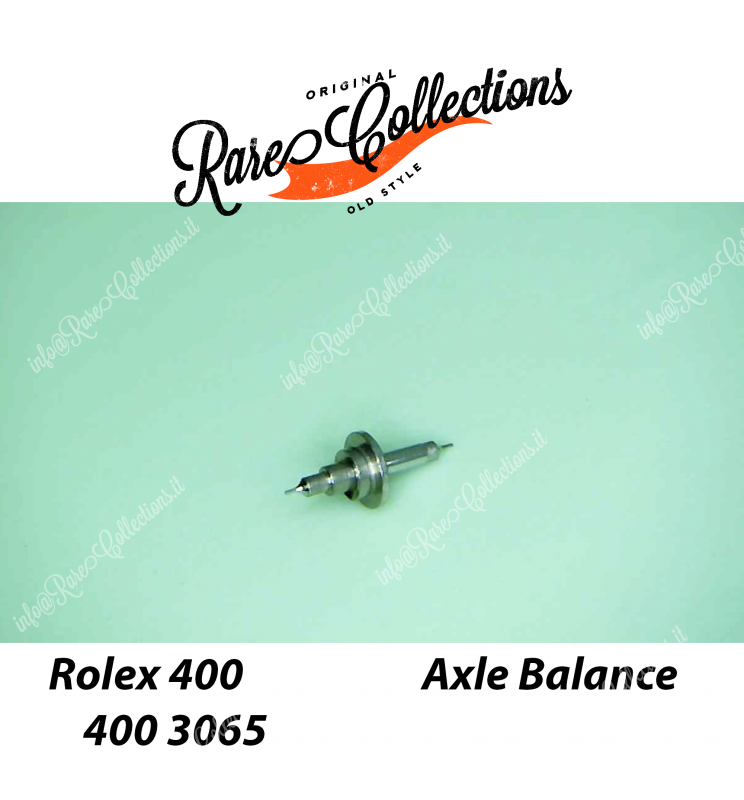 NEW Nuovo Rolex 400 3065 Axle Balance Asse Bilanciere Staff Ricambio