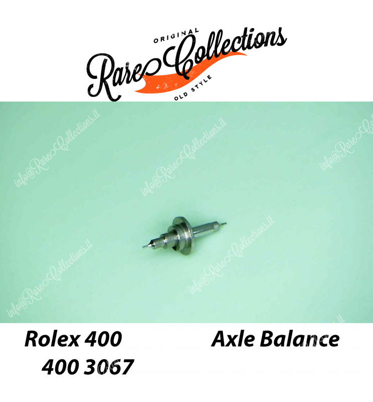 NEW Nuovo Rolex 400 3067 Axle Balance Asse Bilanciere Staff Ricambio