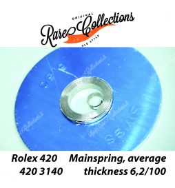 NEW Nuovo Rolex 420 3140 Mainspring Molla Ricambio