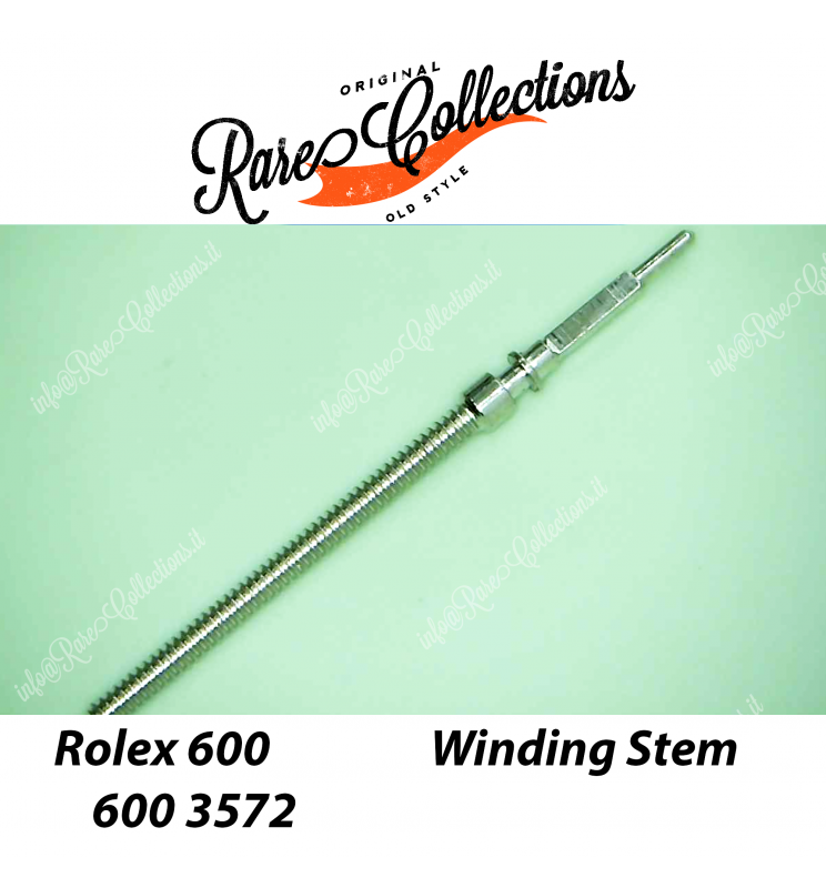 NEW Nuovo Rolex Winding Stem 600 3572 Service Servizio Albero