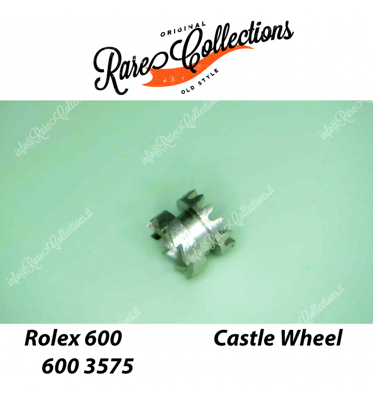 NEW Nuovo Rolex 600 3575 Caste Wheel Ponte Ricambio
