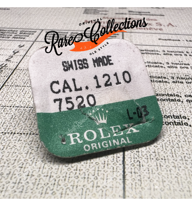 NEW per Rolex 1210 7520 Nuovo Screw Spring for sweep-second pinion Ricambio NEW per Rolex 1210 7520 Nuovo Screw Spring for sweep-second pinion Ricambio