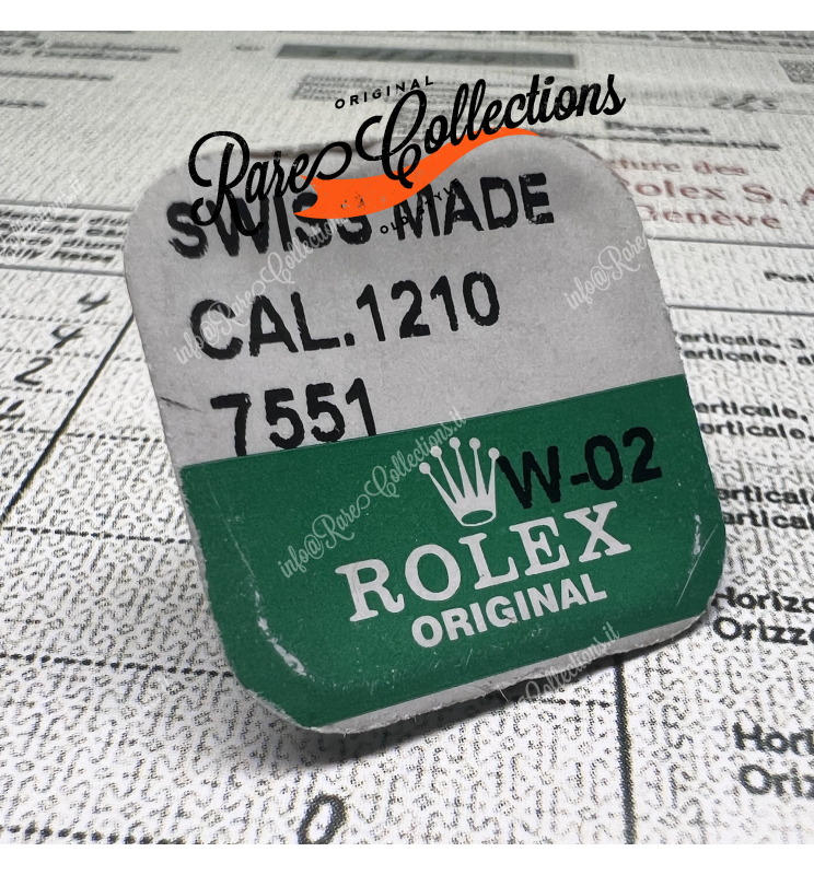 NEW Nuovo Rolex 1210 7551 Sliding Pinion Pignone scorrevole Ricambio NEW Nuovo Rolex 1210 7551 Sliding Pinion Pignone scorrevole Ricambio