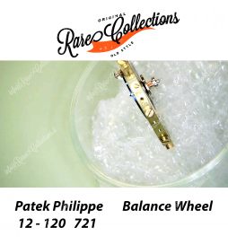 USED Usato Patek Philippe 12-120 Balance Complete 721 Bilanciere Ricambio