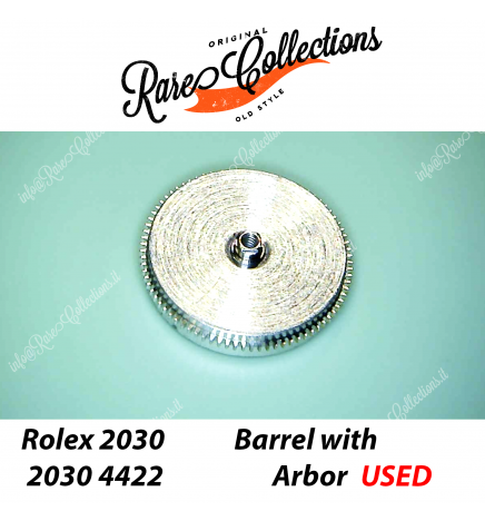 USED Usato Rolex Bariletto 2030 4422 Barrel with Arbor