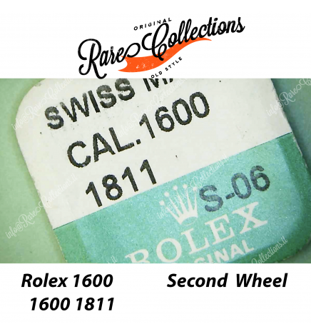 NEW Nuovo Blister Rolex 1600 1811 Second Wheel Seconda Ruota