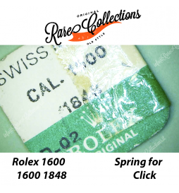NEW Nuovo Blister Rolex 1600 1848 Spring for Click X1 molla per click