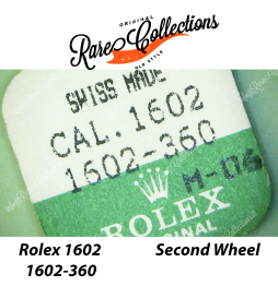 NEW Nuovo Blister Rolex 1602-360 Second Wheel Seconda Ruota
