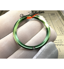 USED ORIGINAL BEZEL Insert Rolex 16610LV Submariner Lunetta Verde KERMIT
